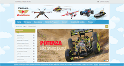 Desktop Screenshot of cavinatomodellismo.it